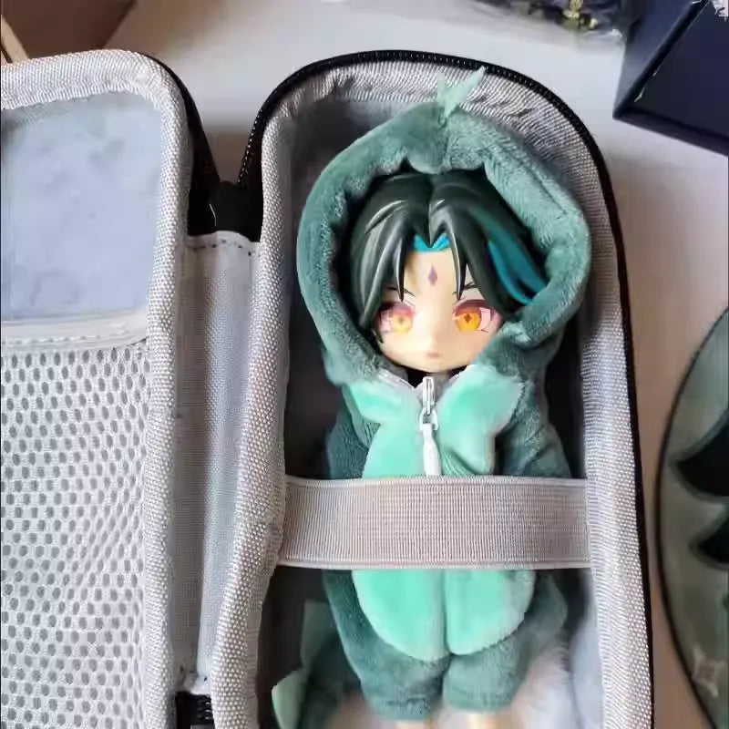 Premium BJD 1/12、ob11 Storage & Travel Case –Padded Carrying Bag