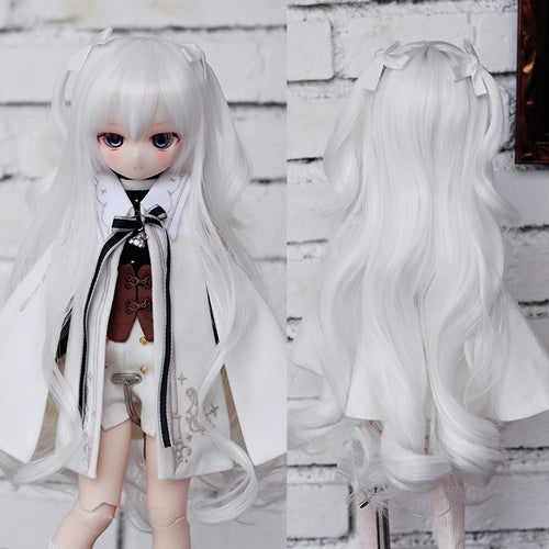 Braided Long Curly Wig-for 1/3