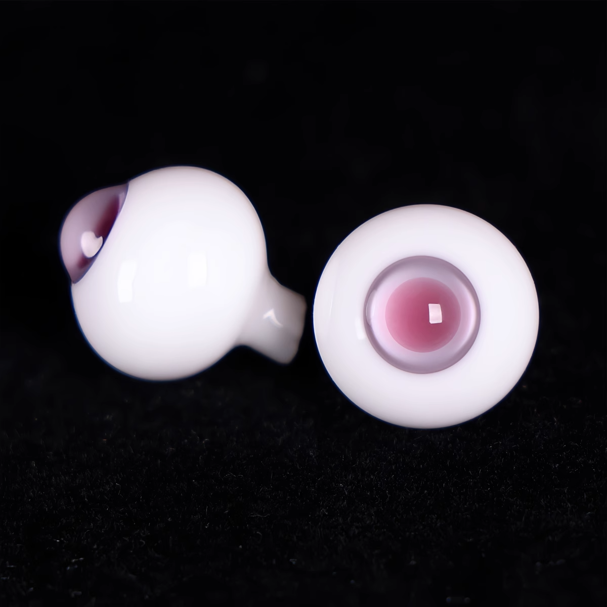 Glass round eyes 12-16mm- light purple - BJD doll eyes
