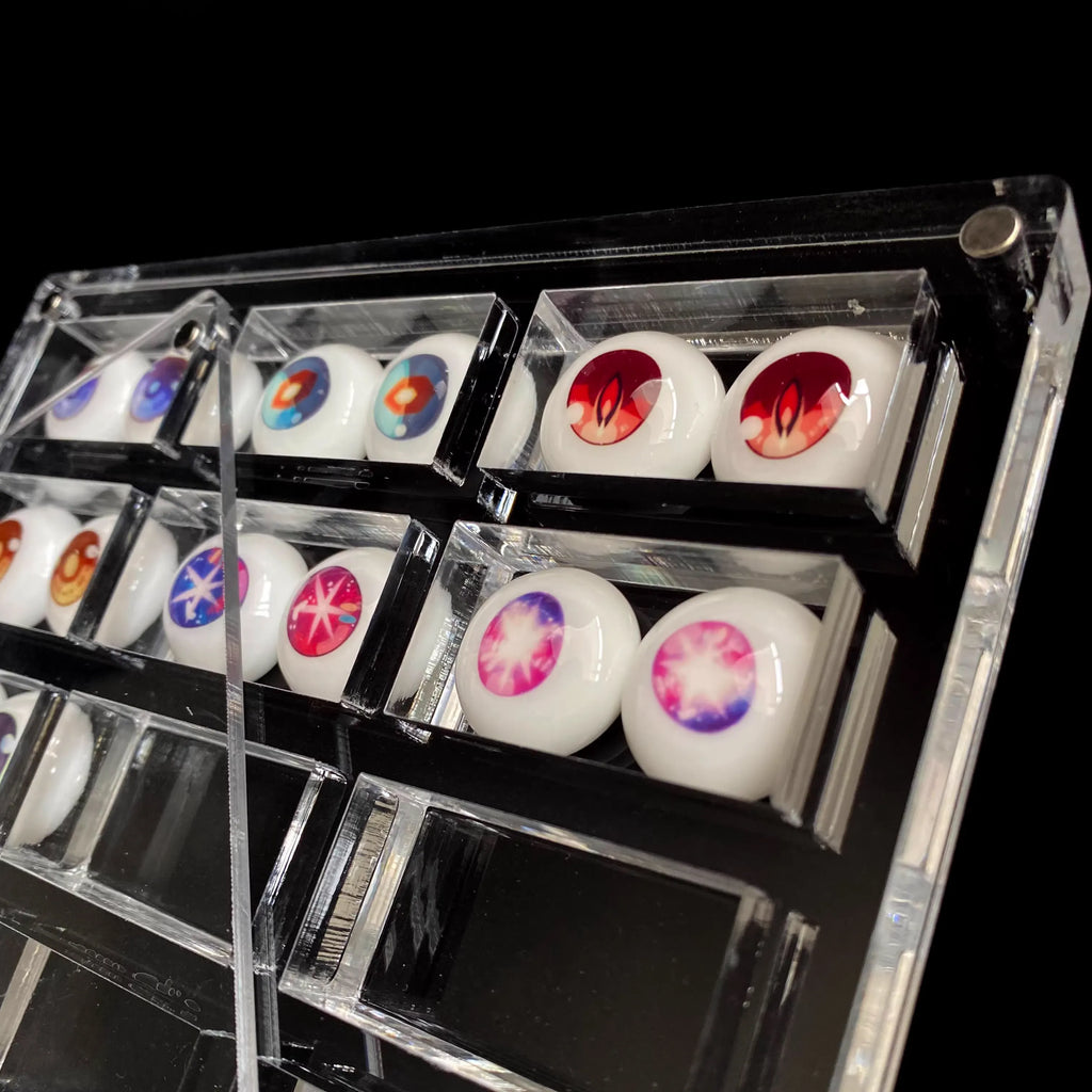 High‑Transparency Acrylic BJD Eye Bead Storage Box