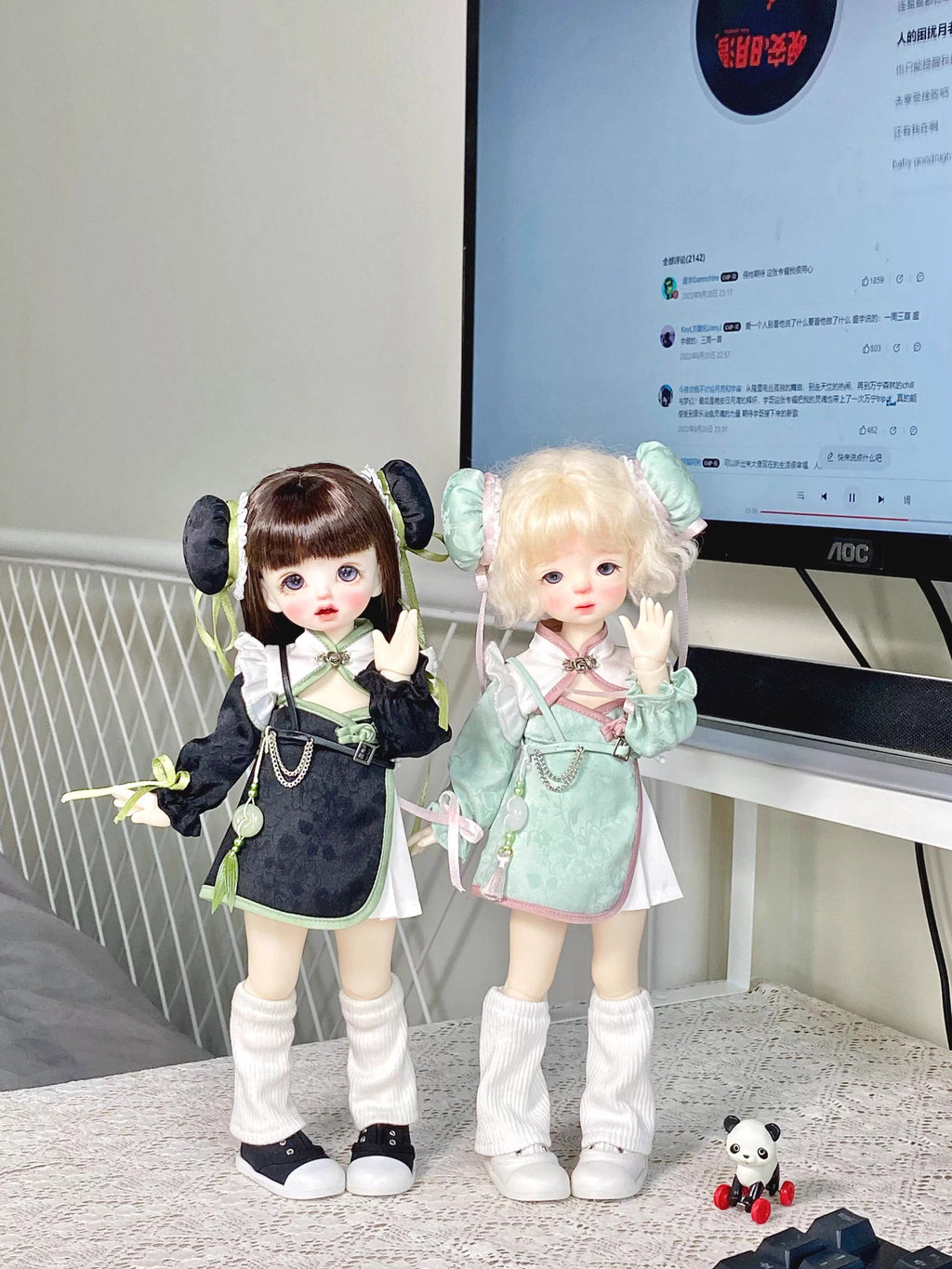 Cute Everyday Lolita Skirt Set for 1/6 bjd doll-cute pendant and skirt