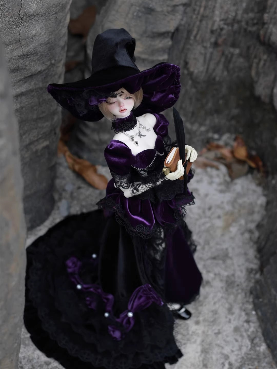 Witch Gothic Style set for 1/4 BJD doll