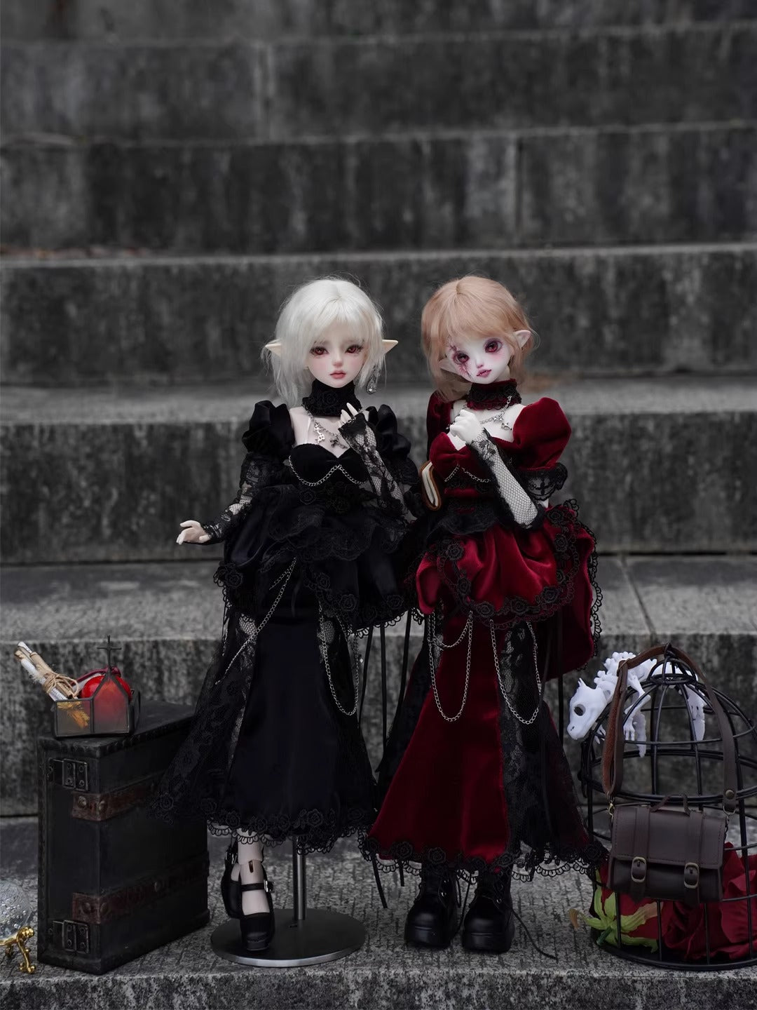 Witch Gothic Style set for 1/4 BJD doll