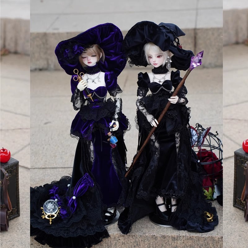Witch Gothic Style set for 1/4 BJD doll