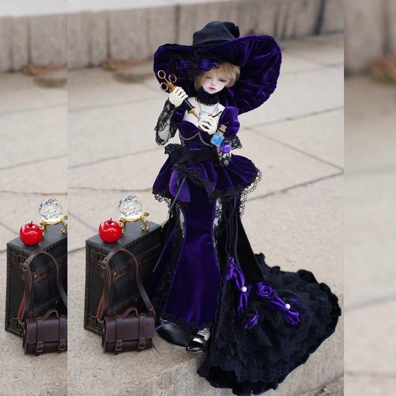 Witch Gothic Style set for 1/4 BJD doll