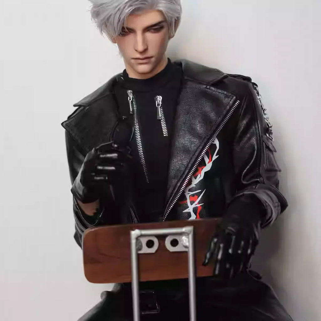 “Qin Che” Daily Leather Jacket Set For 1/4 bjd doll
