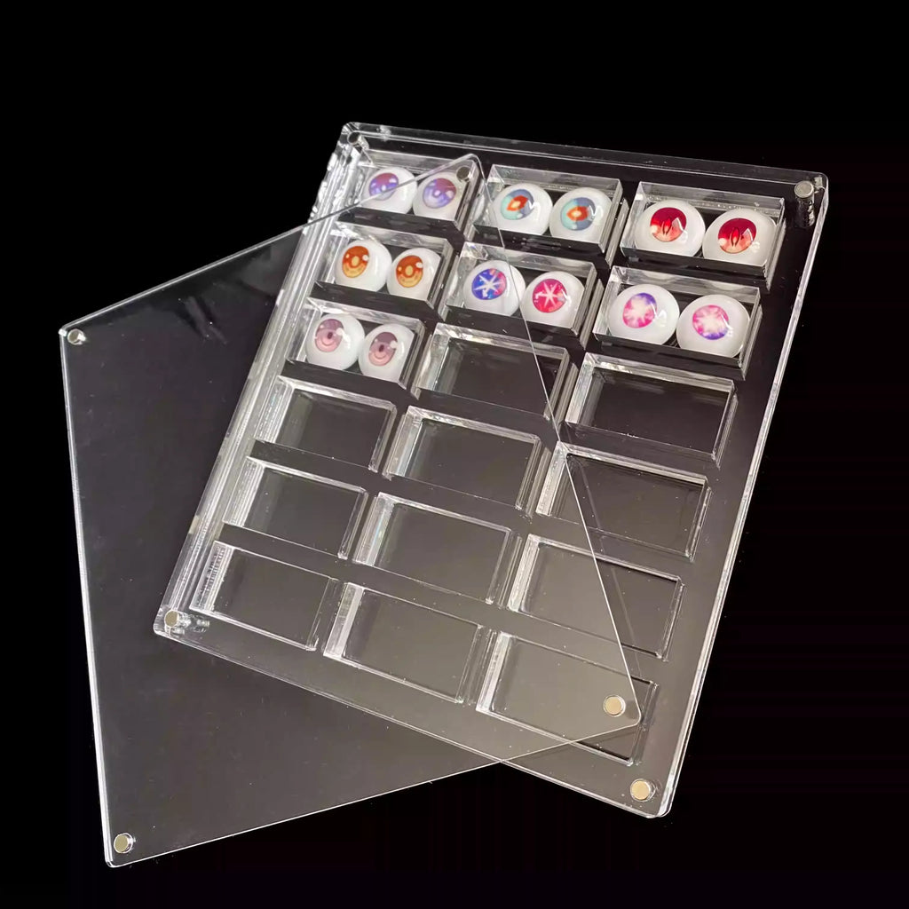 High‑Transparency Acrylic BJD Eye Bead Storage Box