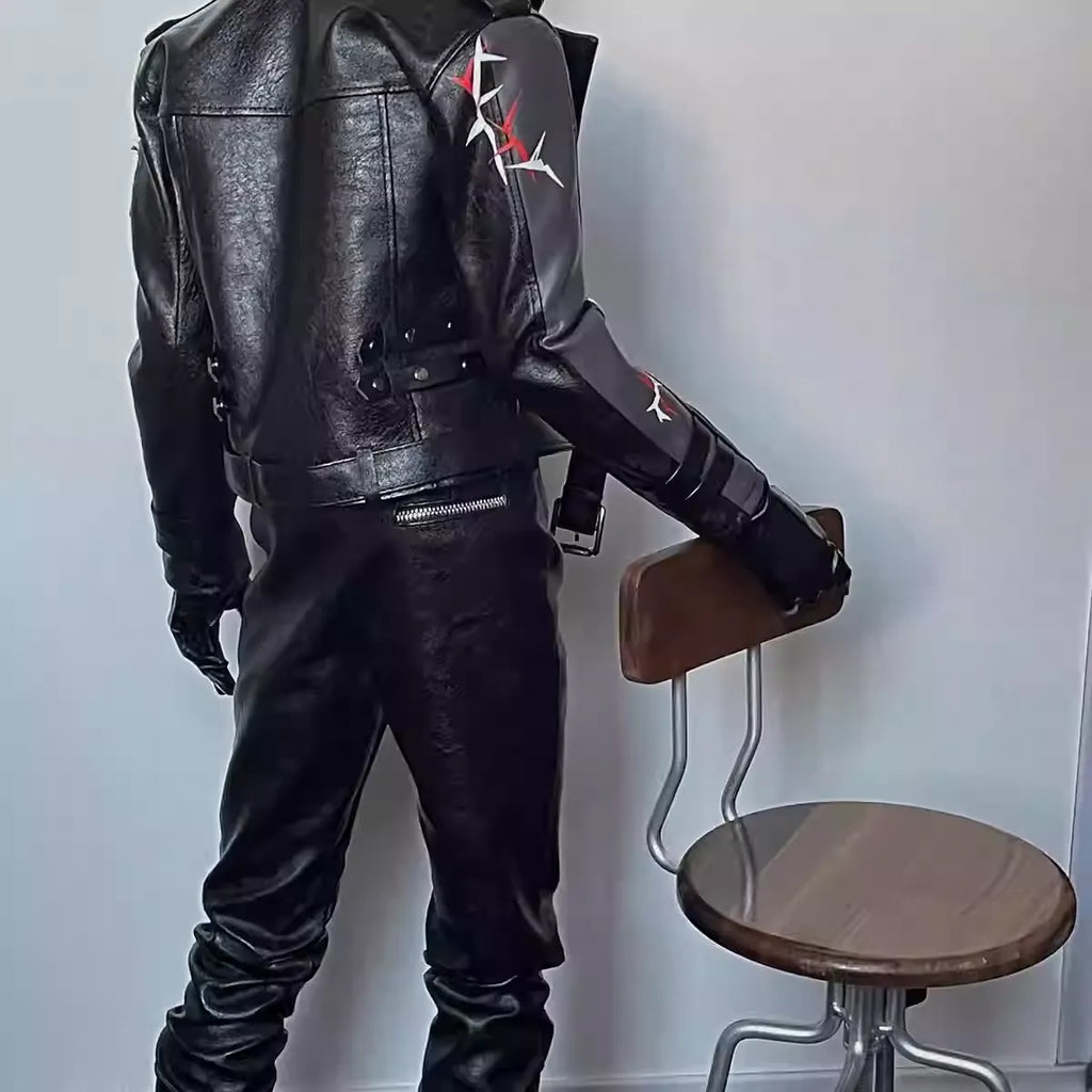 “Qin Che” Daily Leather Jacket Set For 1/4 bjd doll